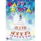 Ameisli-Ansichtskarte Happy Birthday